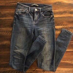 EXPRESS Jeans Mid-Rise Leggings Size 00